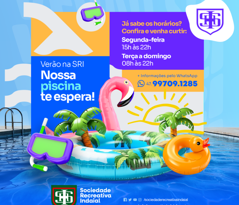 Aproveite o Verão na Sociedade Recreativa Indaial: Piscina Aberta e Planos Exclusivos!