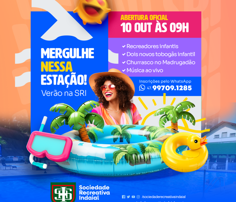 SRI abre inscrições para Plano de Temporada da Piscina – Sócios e Não Sócios Podem Participar